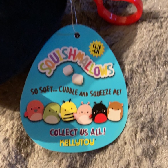 🧸Squishmallow “Trudy” ladybug 3.5” clip BNWT - Picture 2 of 3